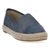 Niebieskie ażurowe espadryle damskie firmy Lady Glory